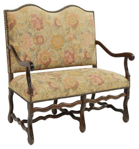 FRENCH LOUIS XIV STYLE UPHOLSTERED 357d2c