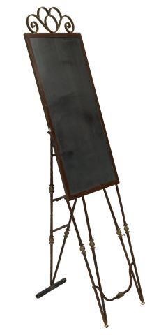 FRENCH WROUGHT IRON STANDING MENU 357d39