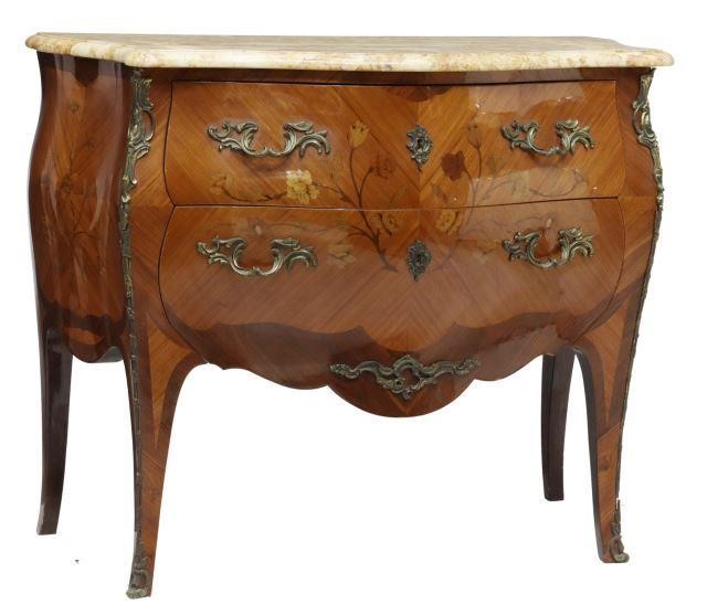 FRENCH LOUIS XV STYLE MARQUETRY 357d3e