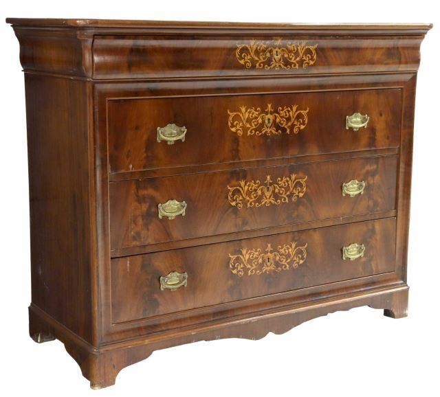 FRENCH LOUIS PHILIPPE MAHOGANY