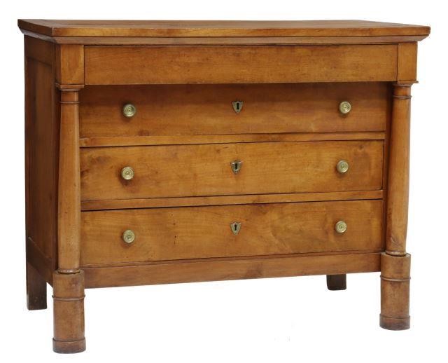 FRENCH EMPIRE STYLE FOUR-DRAWER