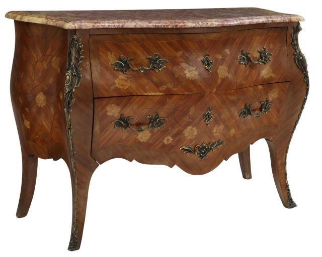 FRENCH LOUIS XV STYLE MARBLE TOP 357d52