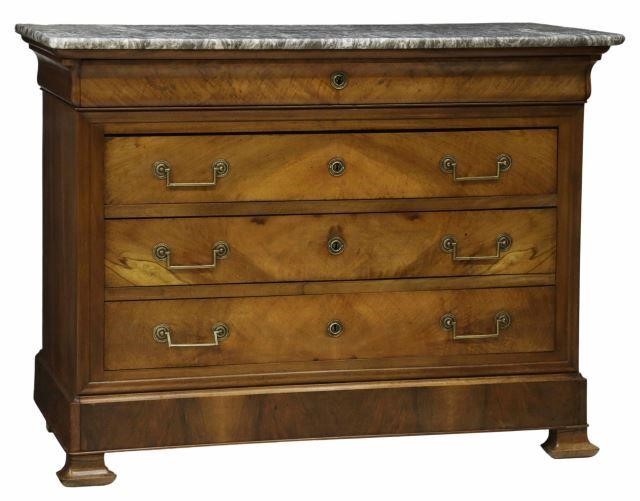 FRENCH LOUIS PHILIPPE MARBLE TOP 357d62