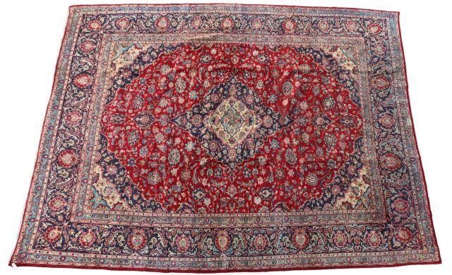 HAND TIED PERSIAN SAROUK RUG 12 5  357d7b