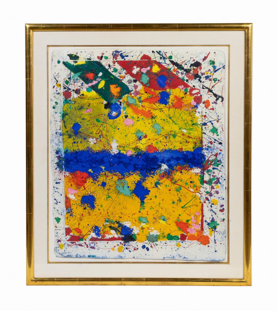 SAM FRANCIS UNTITLED SF78 PAINT 357dba