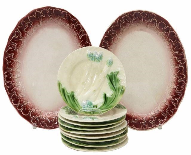 (11) FRENCH ASPARAGUS PLATES &