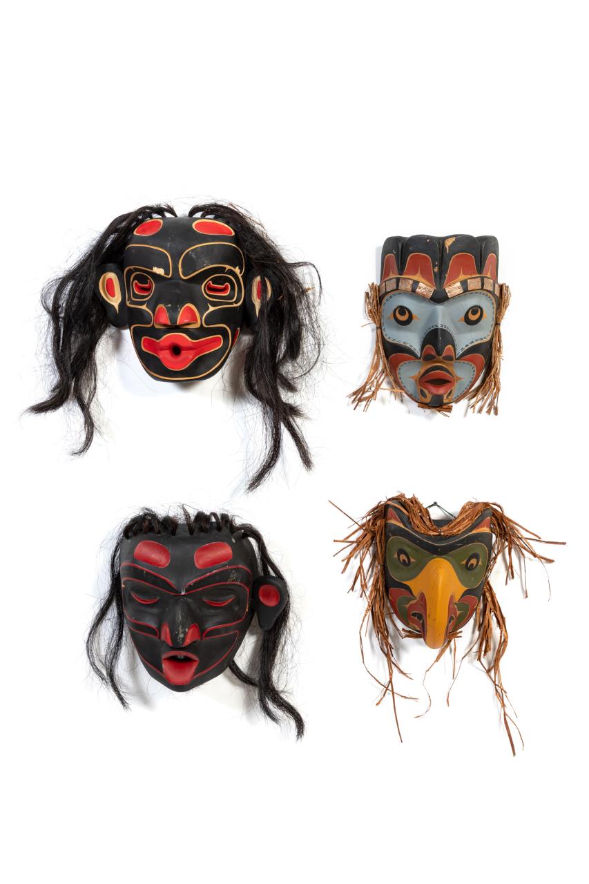 4 FIRST NATIONS, POLYCHROME WARRIOR