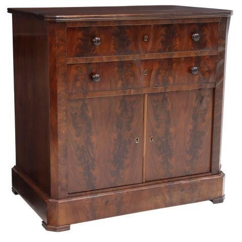 PETITE FRENCH LOUIS PHILIPPE MAHOGANY