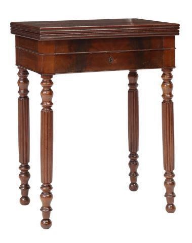 FRENCH LOUIS PHILIPPE PERIOD MAHOGANY
