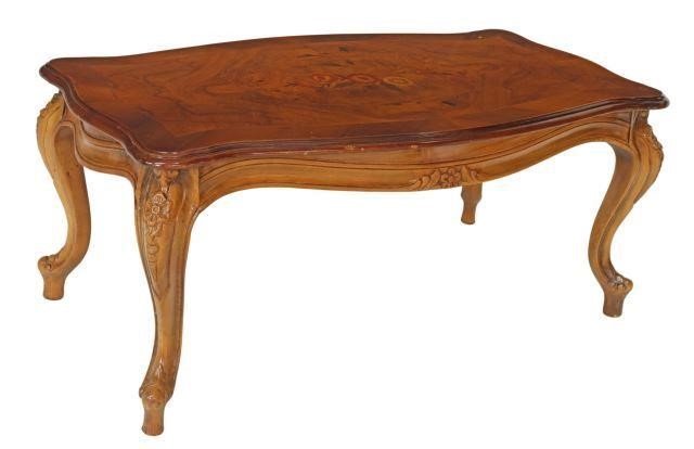 ITALIAN LOUIS XV STYLE WALNUT COFFEE 357f8e