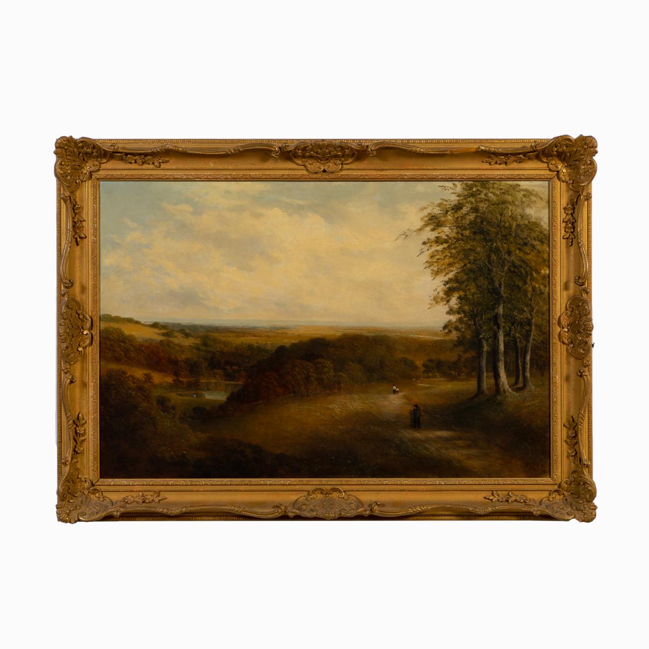 19TH C E WILLIAMS RURAL LANDSCAPE  357ff0