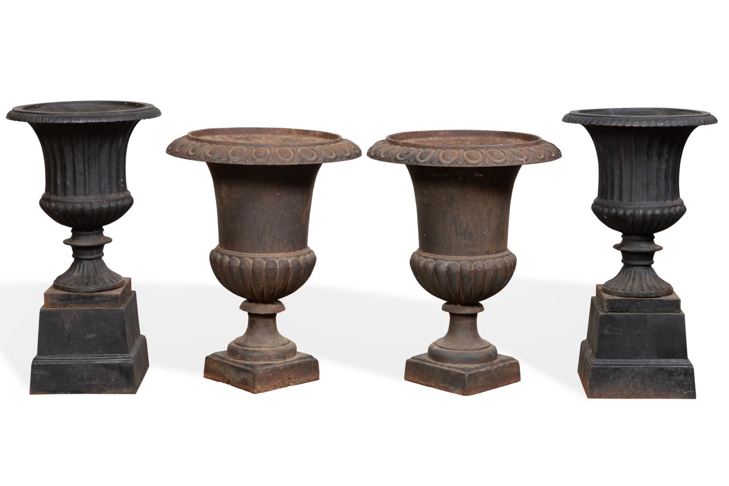 TWO PAIRS OF CLASSICAL STYLE CAST