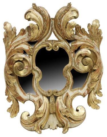 LARGE BAROQUE STYLE CARVED GILTWOOD 35816e