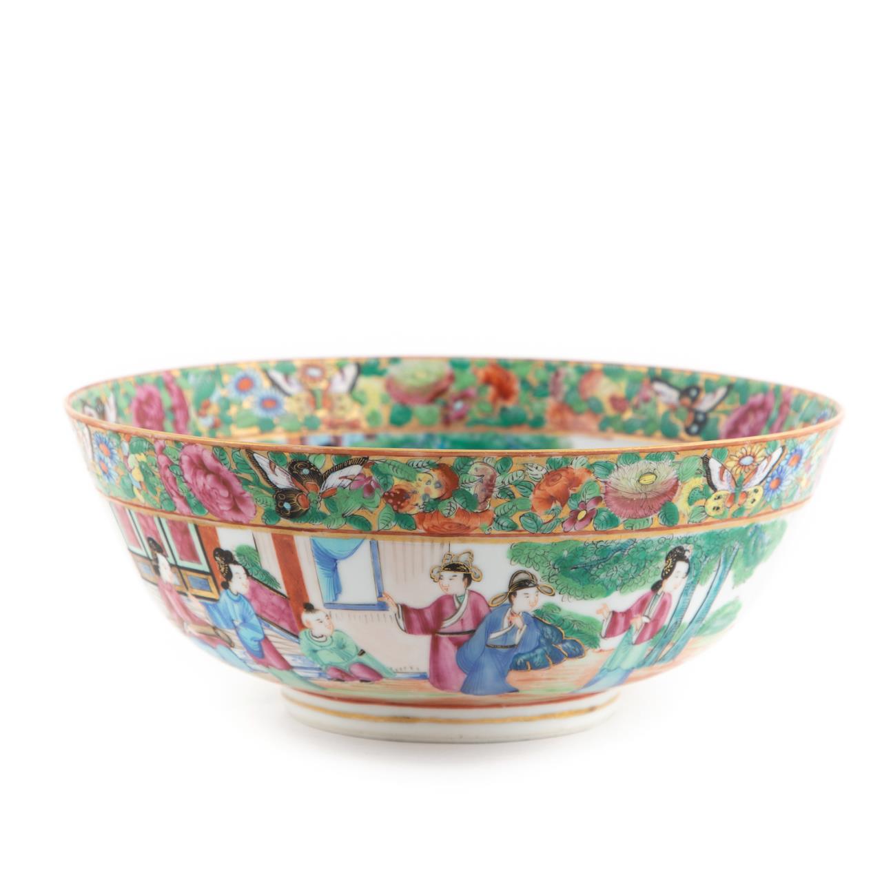 CHINESE EXPORT ROSE MANDARIN PORCELAIN 358186