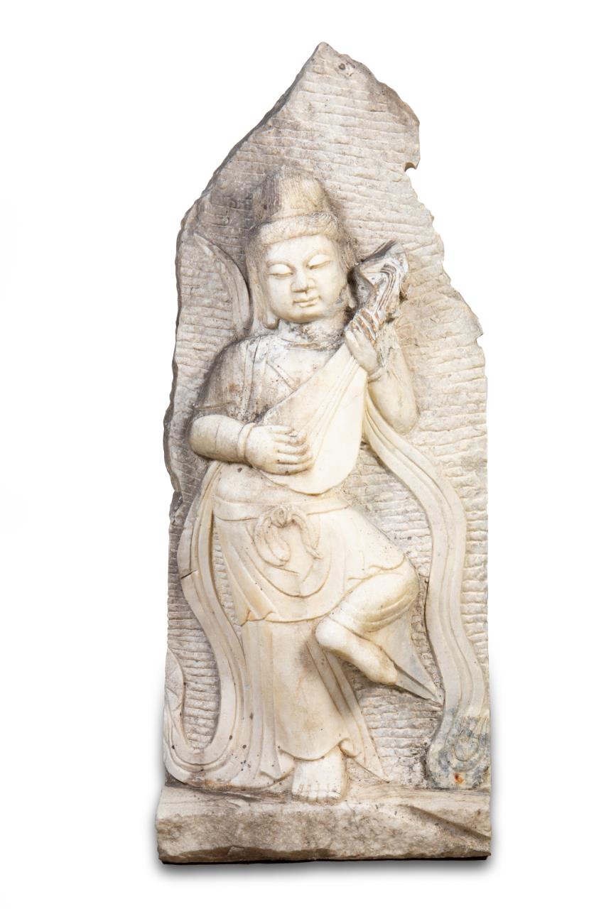 LARGE STONE PILASTER CARVING OF 3582aa