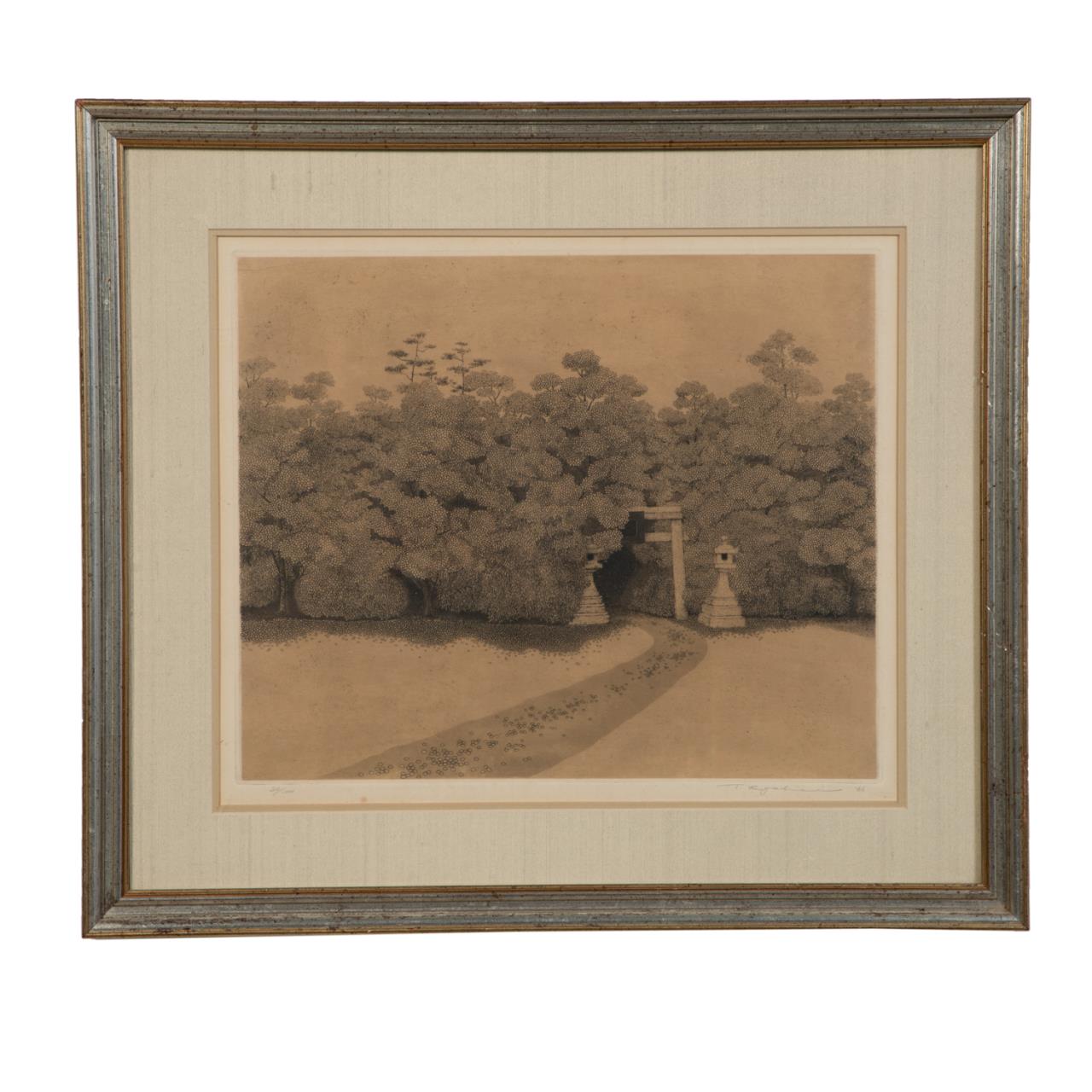 TANAKA RYOHEI "GROVE NO. 2", FRAMED