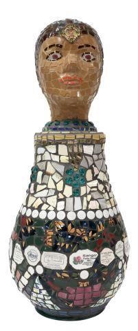 GLASS CERAMIC MOSAIC SCULPTURE 358388