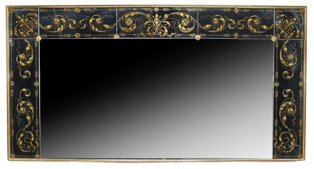 LARGE FRENCH GILDED FLORAL SECTIONED 35841d