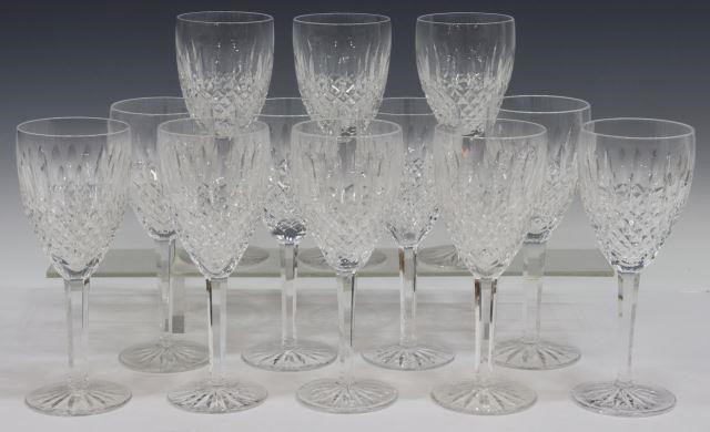 (12) WATERFORD CASTLEMAINE CUT CRYSTAL