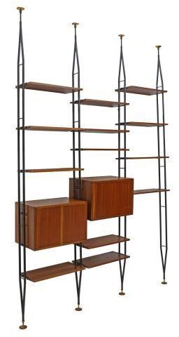 ITALIAN MID-CENTURY MODERN MODULAR BOOKCASEItalian