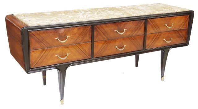 ITALIAN MID CENTURY MODERN MARBLE TOP 35868d