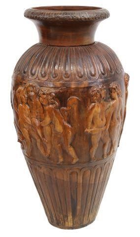 LARGE ITALIAN FIGURATIVE TERRACOTTA 358771