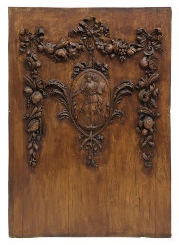 NEOCLASSICAL CARVED OAK ARCHITECTURAL