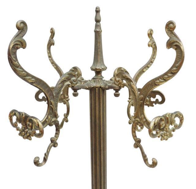 ITALIAN GILT METAL STANDING HALL 3587b7