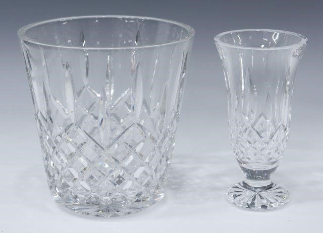  2 WATERFORD LISMORE CRYSTAL 358822