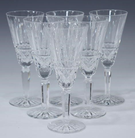  6 WATERFORD MAEVE CUT CRYSTAL 35882d