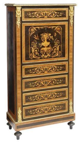 FRENCH NAPOLEON III PERIOD SECRETAIRE 3588be