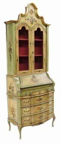 VENETIAN PAINT DECORATED SECRETARY 3588d7