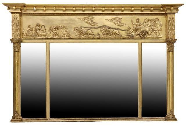 ENGLISH GEORGE III GILTWOOD OVERMANTEL 358906