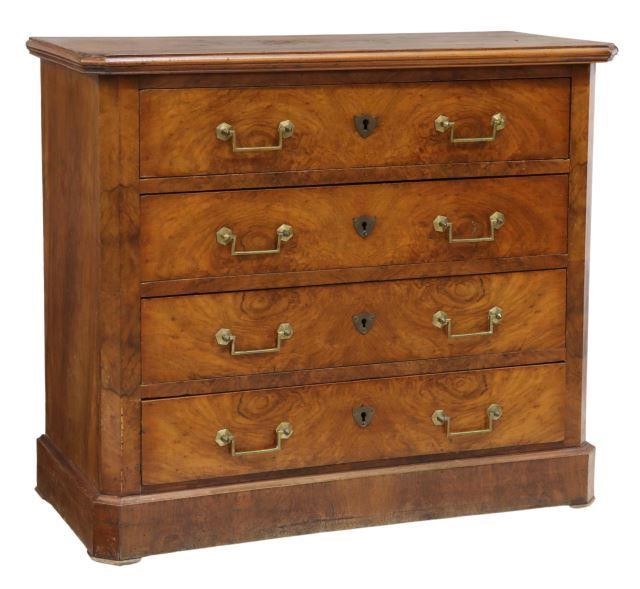 FRENCH LOUIS PHILIPPE BURLED WALNUT 358957