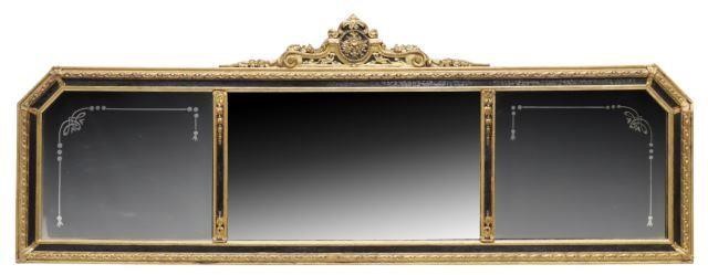 AMERICAN GILTWOOD PAINTED OVERMANTEL 358974