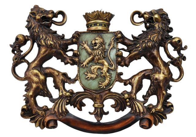 DECORATIVE HERALDIC ARMORIAL CRESTDecorative