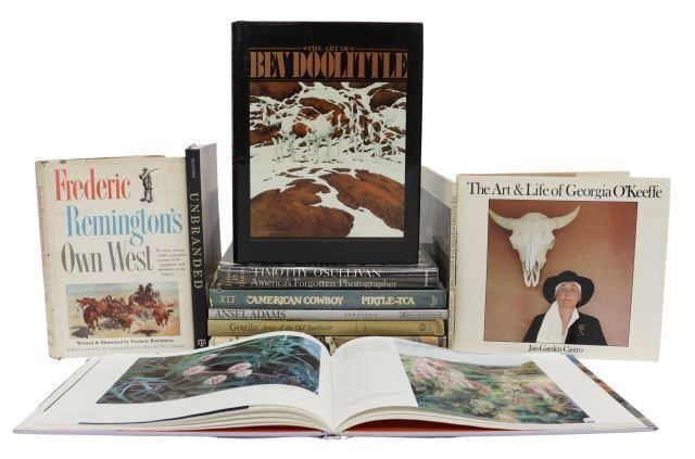 (11) COFFEE TABLE BOOKS: WESTERN