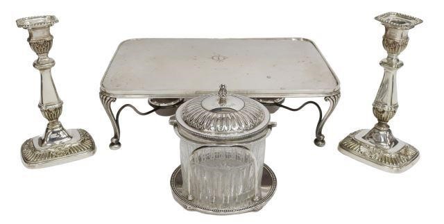 (4) ENGLISH & OTHER SILVERPLATE