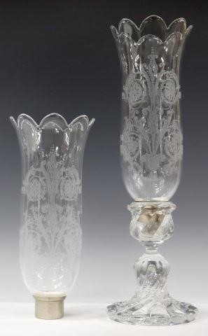 FRENCH BACCARAT ETCHED CRYSTAL 358a12