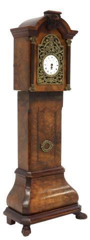 DUTCH MINIATURE WALNUT LONGCASE 358a0f