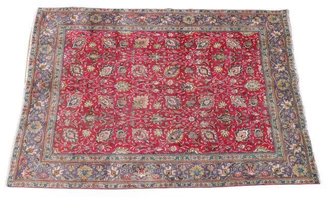 HAND TIED PERSIAN TABRIZ RUG 9 3 5  358a29