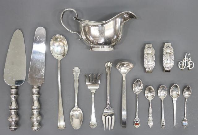  16 STERLING SILVER TABLEWARE  358a8a