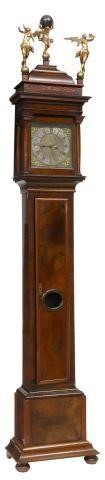 DUTCH BURLWOOD LONGCASE CLOCK, 18TH/