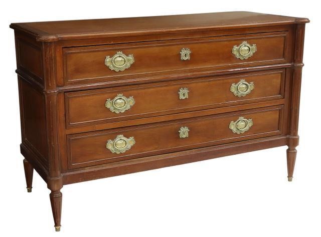 FRENCH LOUIS XVI STYLE MARBLE TOP 358aab