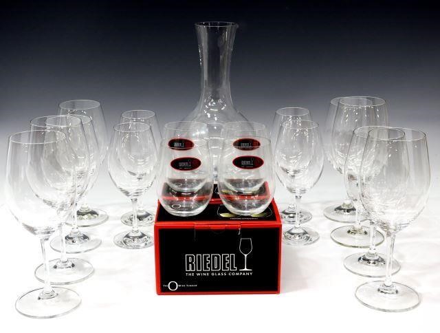  17 RIEDEL COLORLESS GLASS WINE 358ac2