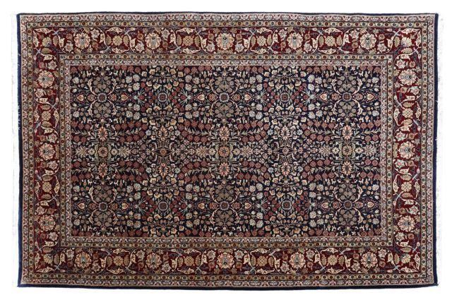 HAND-TIED TURKISH SEVEN HILLS RUG,