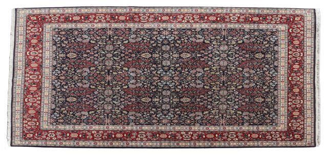 HAND TIED PERSIAN HEREKE RUG 9 5 5  358b22