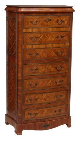 FRENCH PARQUETRY SECRETAIRE A ABATTANTFrench