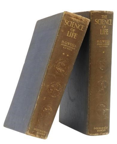 (2 VOL) 'THE SCIENCE OF LIFE' H.G.