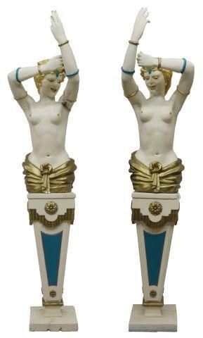 2 CASINO MONTE CARLO PLASTER SCULPTURES 358cf6